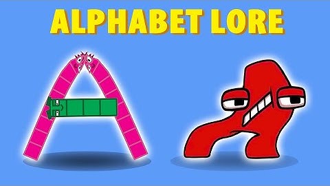 Numberblocks Snake Transform Into Alphabet Lore