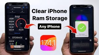 iOS 17.4.1 - How to clear Ram Storage on any iPhone - Boost iPhone Performance