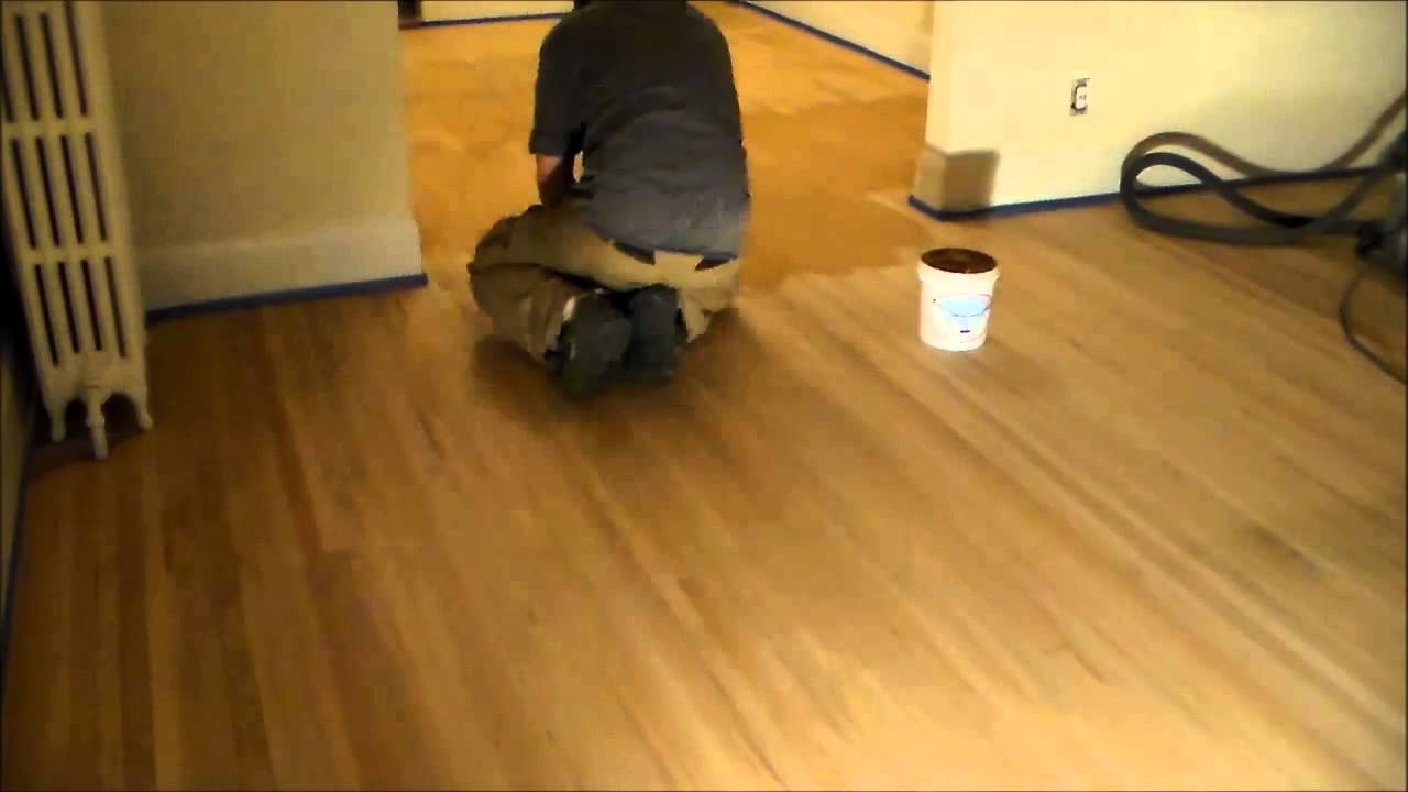Trowel Filling a Wood FLoor YouTube
