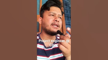 Should u join Project engineer @ #cdac #noida #pgdac #vlog #education