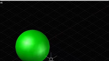 how to draw 3d sphere using AutoCAD Sphere command