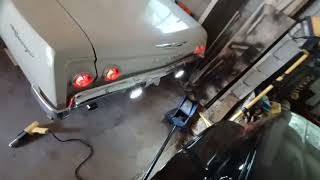 Taillights and full rear end of 1962 Chevrolet Biscayne