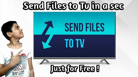 How to Send files to Tv | Best file transfer | very easy trick | Must try | file transfer made easy