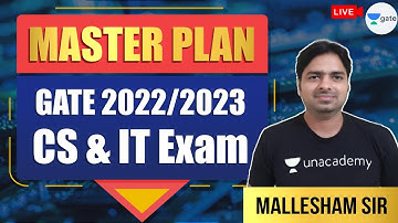 Master Plan For GATE 2022/2023 | CS & IT Exam | On 31th Dec at 4:30 PM | Mallesham Devasane Sir