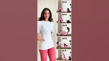 تمرين لبطن مسطحه للمبتدئين Shorts 