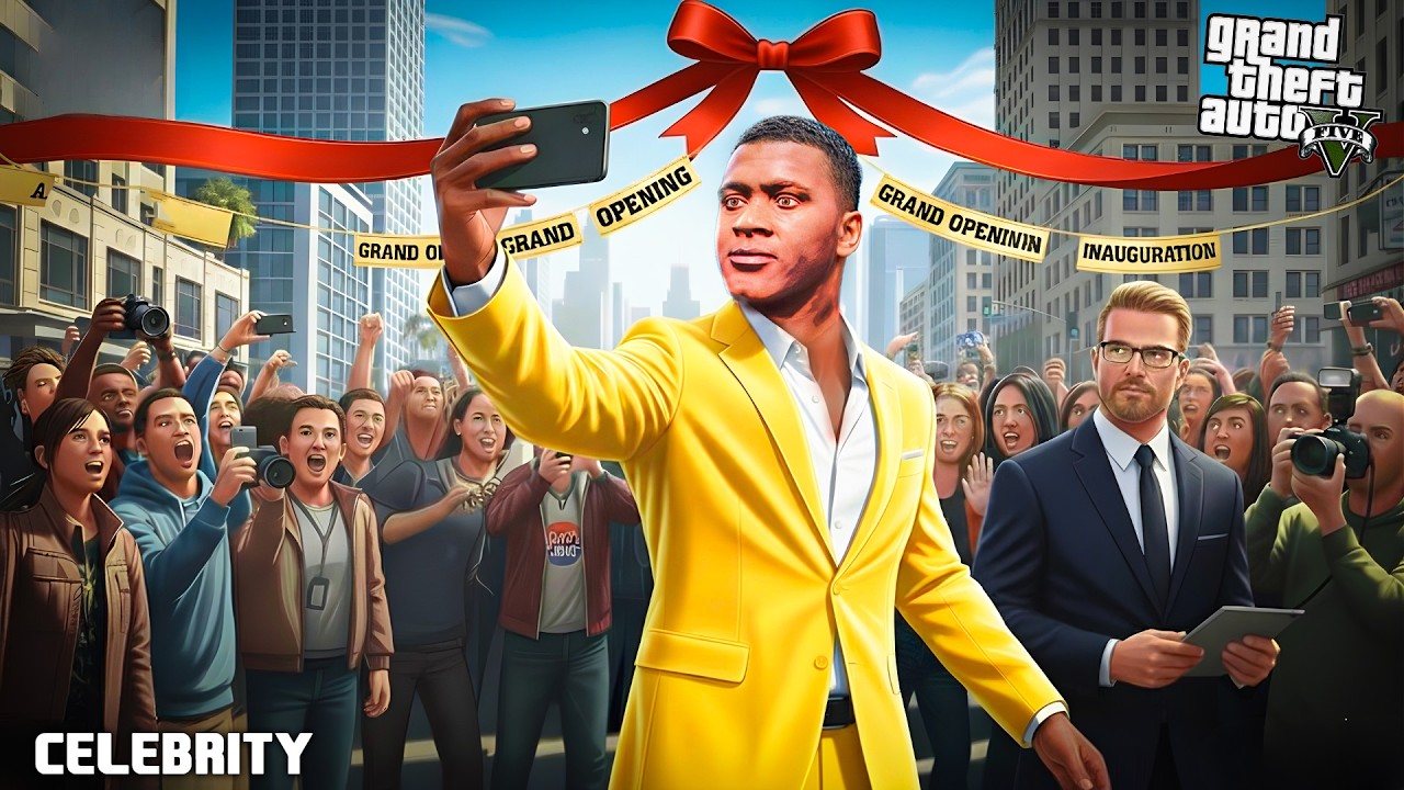 GTA 5: Franklin Going To Inauguration As A Celebrity In Gta 5