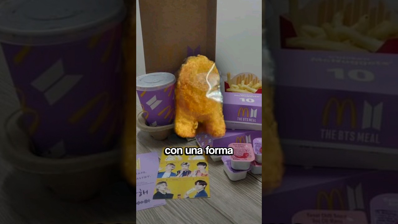 $100000 por 1 MC NUGGET!? 🍗 #datoscuriosos #sabiasque #humor #mcdonalds #amongus #bts