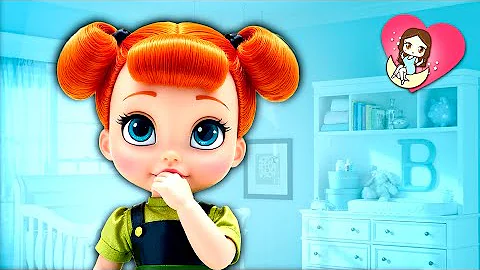 Anna se Chupa el Dedo y Las Junior le Ayudan a Dej...
