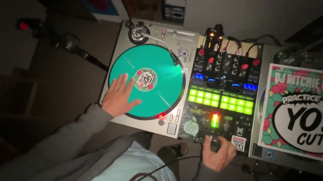 SKRATCH FU training campbeat @paulskratch  skratchernet 12" @ritchieruftone @turntabletrainingwax