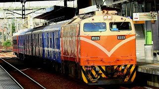 時刻表專車 台鐵6903次加開行包列車湖口站進站-2020/12/17