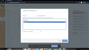 Canvas for Teachers Part 2  How to Create Modules