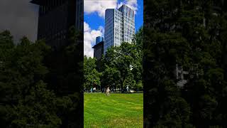 Frankfurt city skyline #amjad #voice #shorts