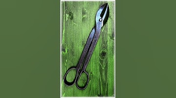 Vintage Crescent Heavy Duty Tin Snips / Metal Cutting Shears