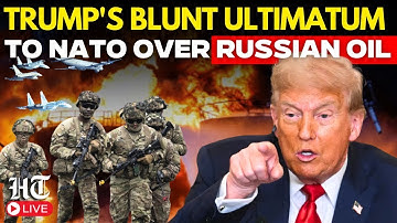 Trump Speech Live | Donald Trump Issues an Ultimatum for NATO Countries on Russia Sanctions | USA