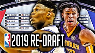 Would Zion Williamson still go number 1? Redrafting the 2019 NBA Draft | Ja Morant