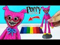 Розовая Девушка ХАГГИ ВАГГИ из игры Поппи Плейтайм. ЛЕПИМ ИЗ ПЛАСТИЛИНА Poppy Playtime с Лепка ОК