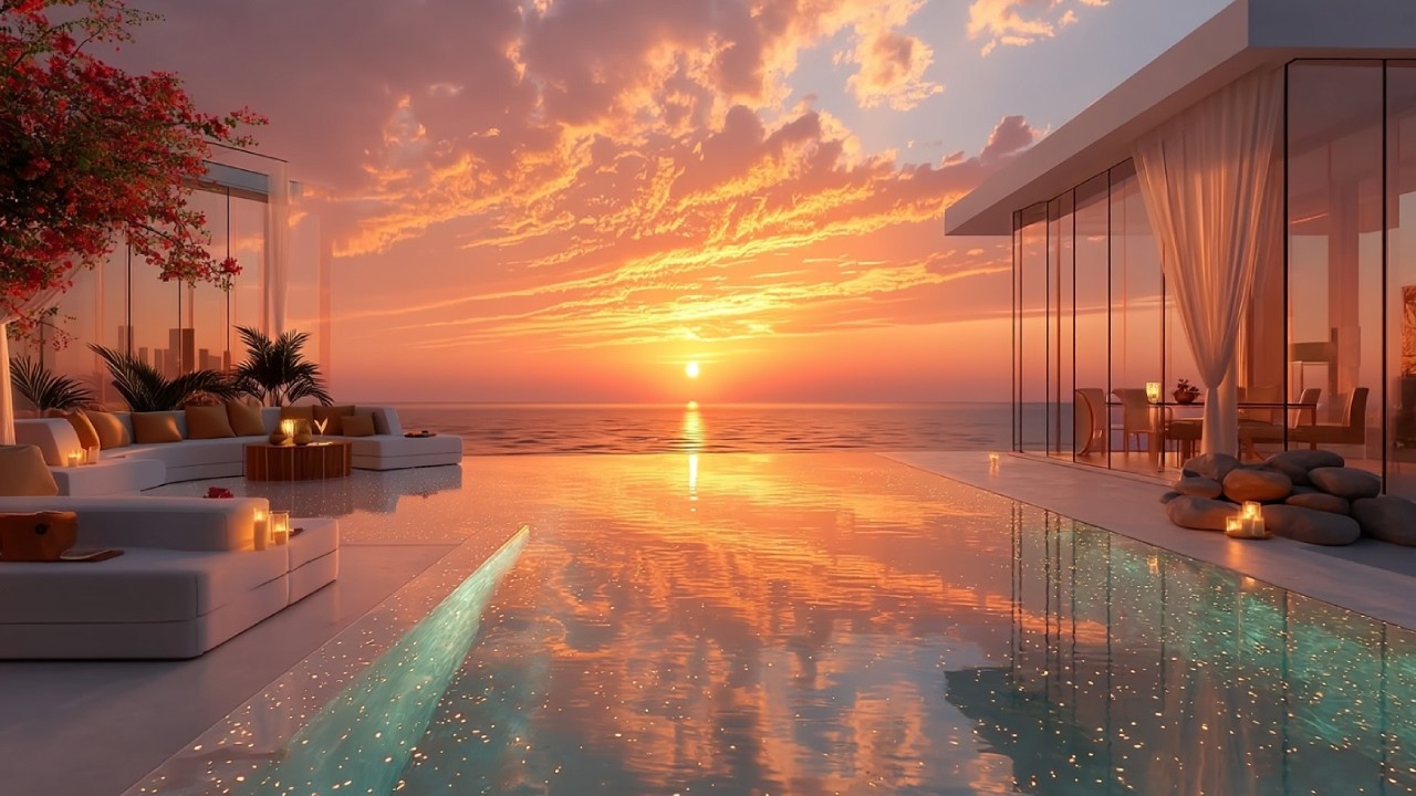 Luxury Chillout Lounge Music ~ Sunset Escape & Elegant Ambient Grooves