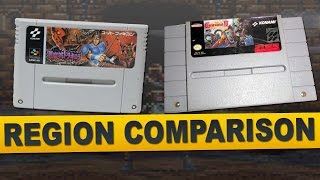 Super Castlevania Iv For Super Nintendo Region Comparison