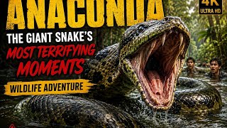 Anaconda 🐍🔥 | The Giant Snake’s Most Terrifying Moments | Wildlife Adventure