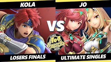 4o4 Smash Night 46 Losers Finals - Kola (Roy, Cloud) Vs. jo (Pyra Mythra) SSBU Ultimate Tournament