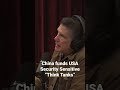 China funds usa security sensitive think tanks china usa