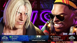 Street Fighter 6 - Eli_Farofeiro (Terry) vs Richter Masters (Dee Jay)