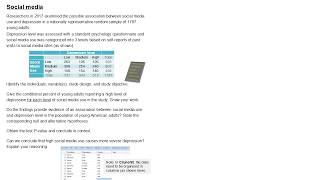 Inference for categorical data - practice: social media