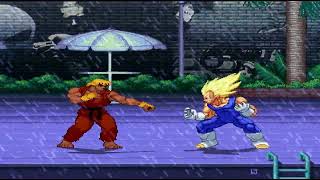 Evil Ken vs Majin Vegeta HD