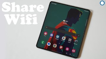 How To Share Wifi Password On Galaxy Z Fold 6 - With QR Code