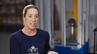 Charlotte Dujardin opens 'The Home of Innovation'