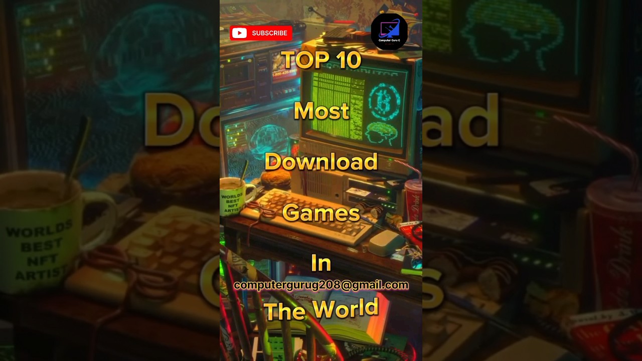 Top 10 Most popular Games in the World 🌍. #top10 #webdevelopment # ...