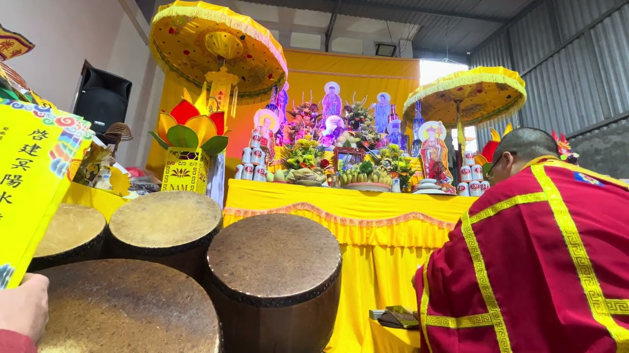 Tuần cúng tiếp linh 49 văn tràng 14/12/2025