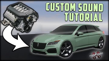 How To Give Your Automation To BeamNG Cars CUSTOM SOUNDS!?