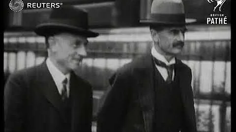 POLITICS: Political Meeting at 10 Downing St (1931)