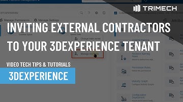 Inviting External Contractors to Your 3DEXPERIENCE Tenant