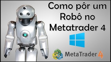 Como pôr um Robô em Metatrader 4!