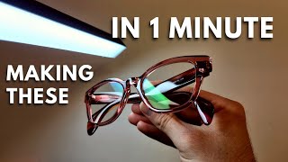 Ray Bans with Transitions Xtractive photochromic lenses  Made in 1 minute