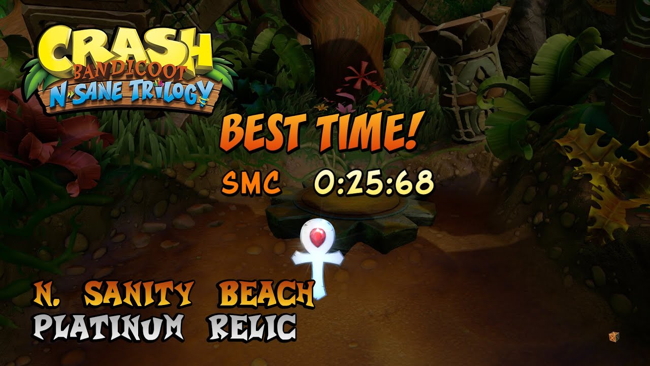 CRASH BANDICOOT 1 (N. SANE TRILOGY) N. SANITY BEACH (PLATINUM RELIC