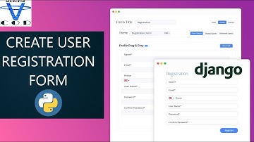 Django User-Registration Form | sign-up  | How To Create Register Form In Django | All In One Code