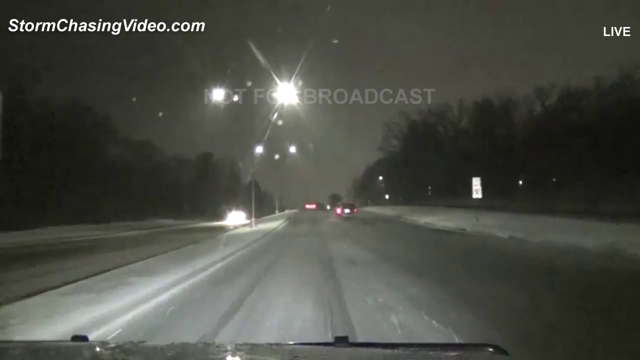 LIVE SW Minnesota Winter Storm 4/13/2018
