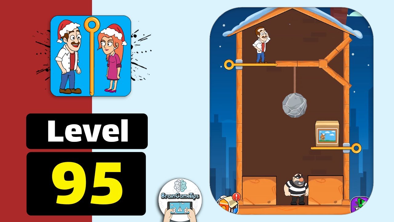 Home Pin: Pull The Pin Puzzle - Pull Him Out - Level 95 Walkthrough