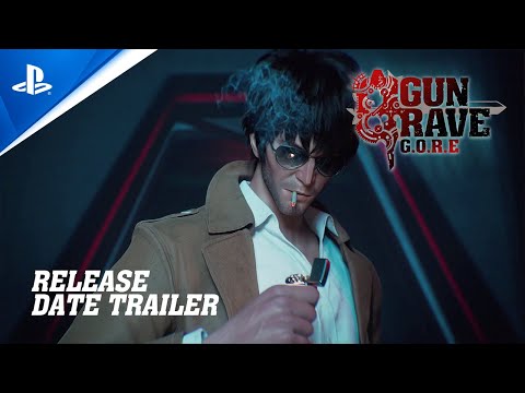 Gungrave G.O.R.E - Release Date Trailer | PS5 & PS4 Games