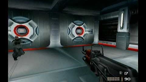 TimeSplitters 2: Map Maker Bunker II Story Map Alien Tileset.