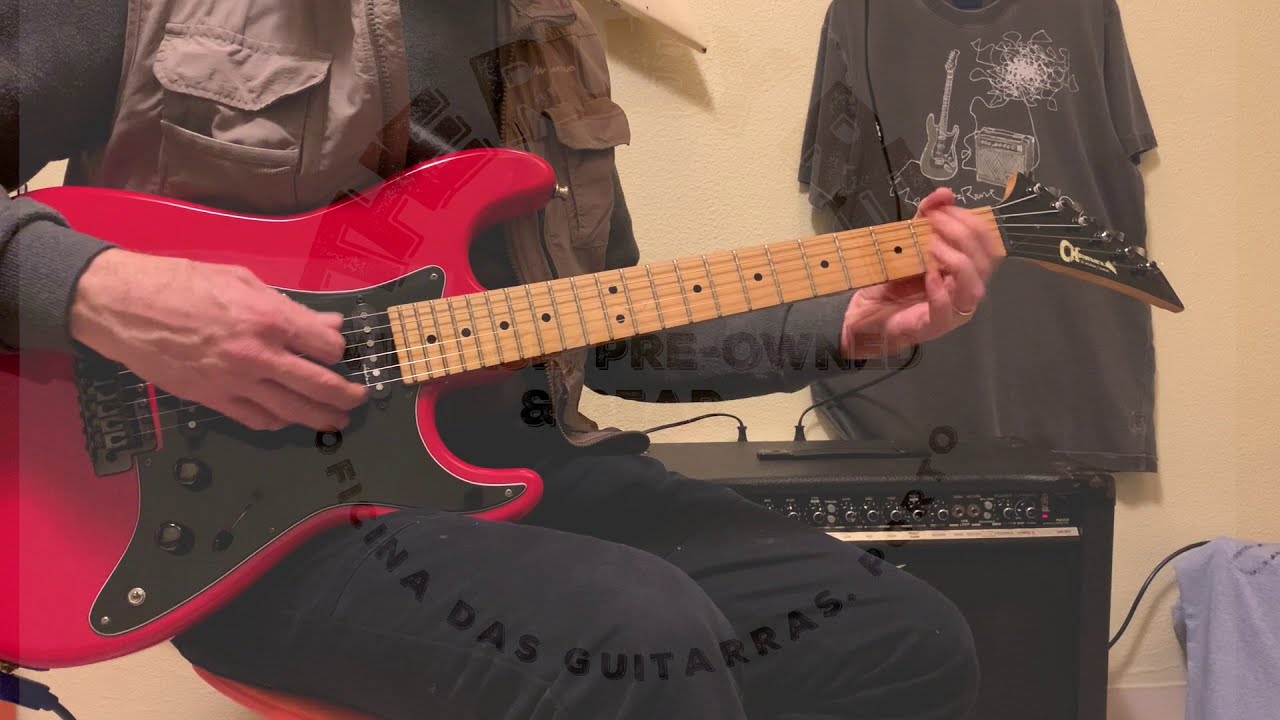 Charvel Model 1A vintage 80s superstrat MIJ - YouTube