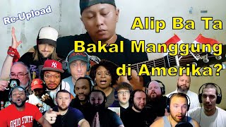 Musik Indonesia Semakin Dikenal Dunia. Manggung di Amerika? Alip Ba Ta - Ibu Pertiwi Reaction