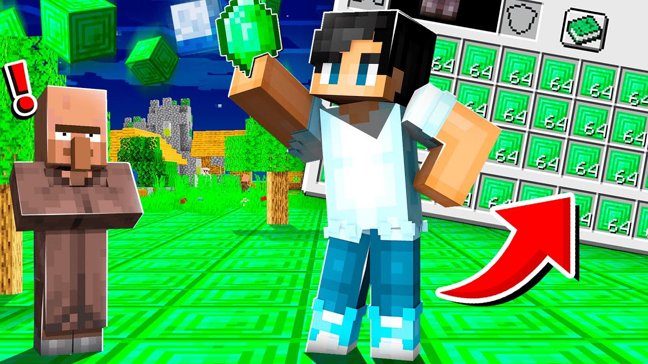 Näin SAAT LOPUTTOMASTI EMERALDIA Minecraftissa?!