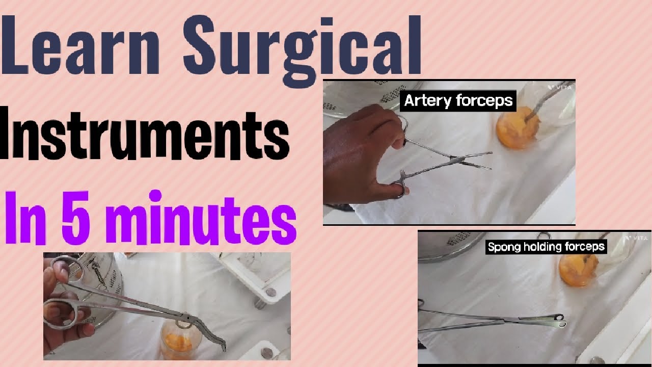 Learn Surgical instruments in 5 minutes🤟|surgical Gynecology ...