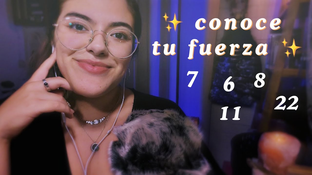 ASMR Descubre tu Fuerza según tu fecha de nacimiento ✨ #Numerologia