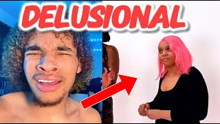 This Pink Head Girl is PISSING ME OFF!!!!! Women Find Love Or Pop Balloon