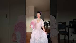 🌸Summer vibes #summerfashion #pinupstyle #oldfashioned #vintagefashion #fashion #artmodel